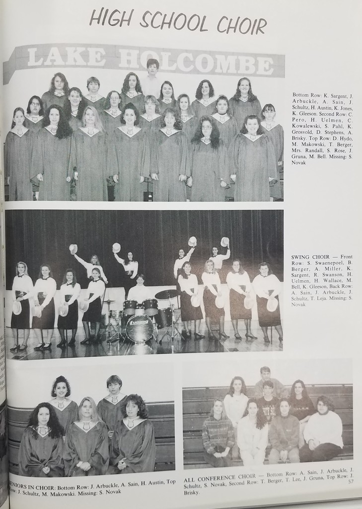 1994 High School Choir